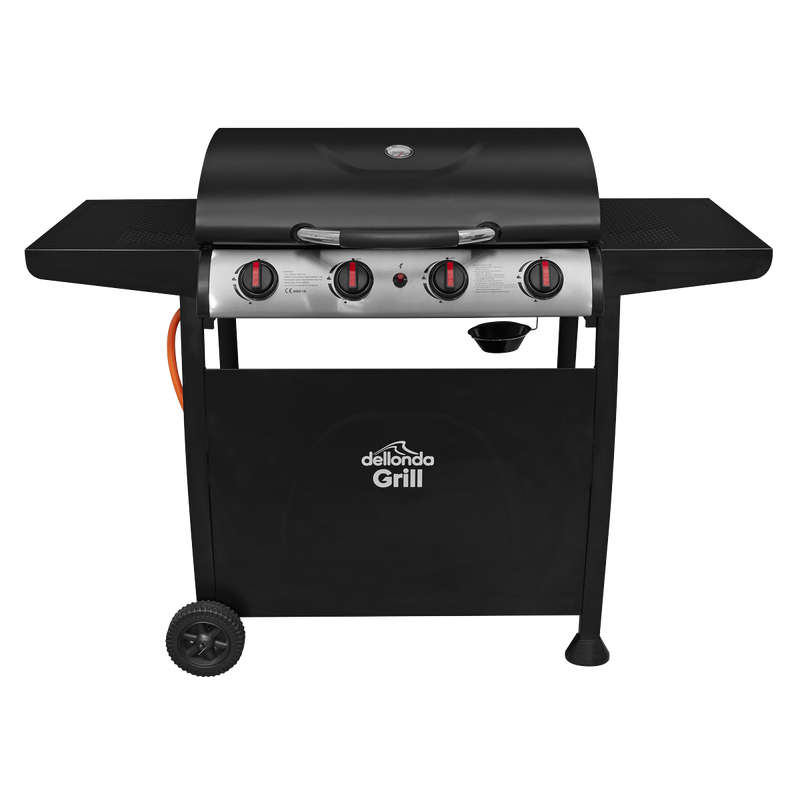 Dellonda 4 Burner Gas BBQ Dellonda  - Dynamic Drive