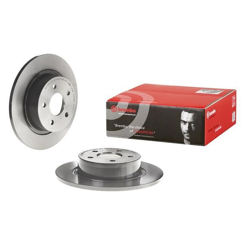 Brembo 2 x Solid Rear Brake Discs 08.A297.11-x2