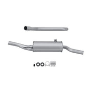 Hella End Silencer Rear fits VW Polo 1982-1989 1.3