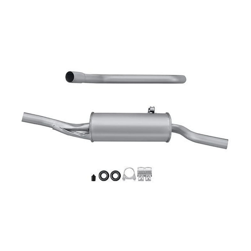Hella End Silencer Rear fits VW Polo 1982-1989 1.3