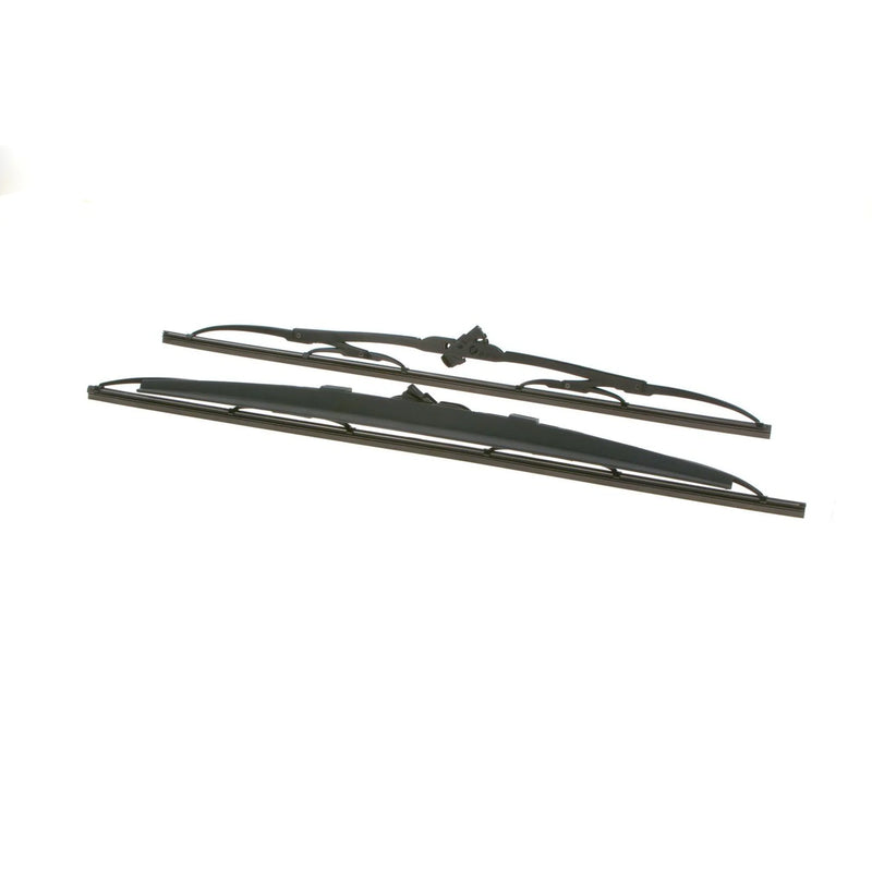 Bosch Front & Rear Super Plus Wiper Blade Set fits Ford Cougar 1998-2001 2.0 2.5