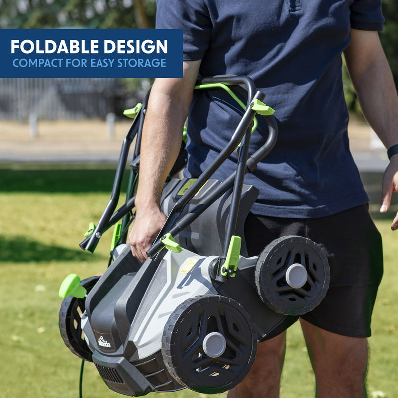 Dellonda 1500W Electric 2-in-1 Scarifier Dellonda  - Dynamic Drive