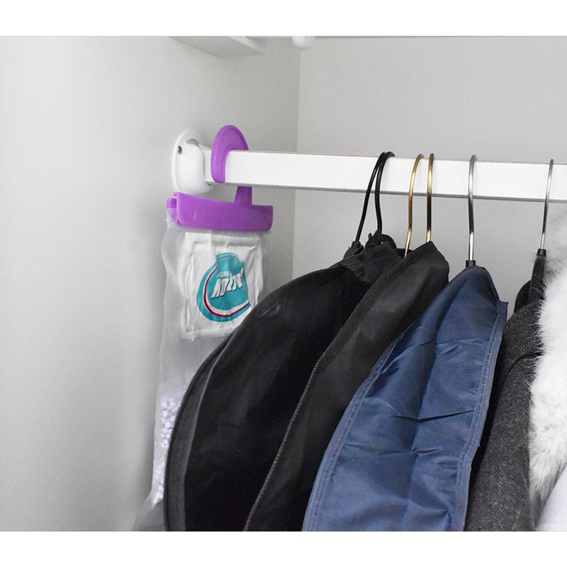 Keep Your Wardrobe Fresh with Kontrol Hanging Moisture Trap Lavender Scent (1L) Kontrol Krystals - Dynamic Drive