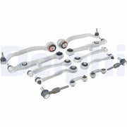 Delphi 12 x Control Arm Repair Kit Front fits Audi A4 B6 2000-2005