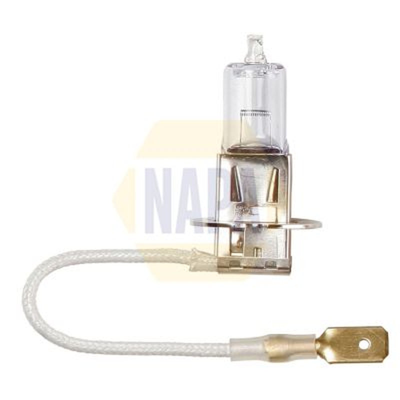 NAPA Headlight Bulb H3 PK22s 12V 55W fits Citroën Xantia 1995-2003 1.8 2.0 2.1