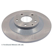 Blue Print 2 x Solid Rear Brake Discs ADM543124-x2