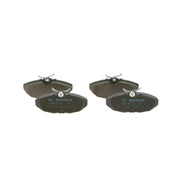 Bosch Front & Rear Pads fits Jaguar S-Type II 1999-2007 2.5 2.7 3.0 4.0 4.2