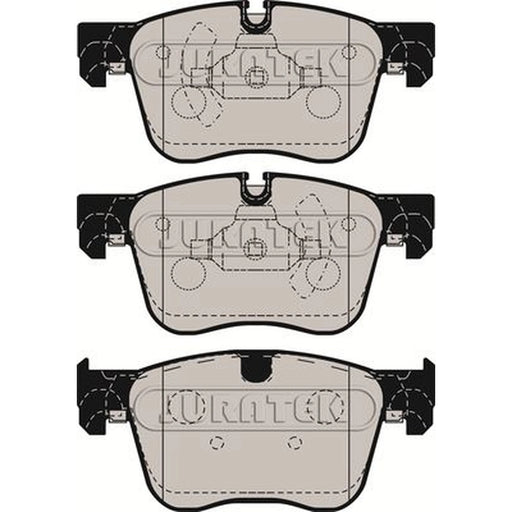 Juratek Front Brake Pad Set fits Citroën Berlingo 2018-2019 1.2 1.5 1.6