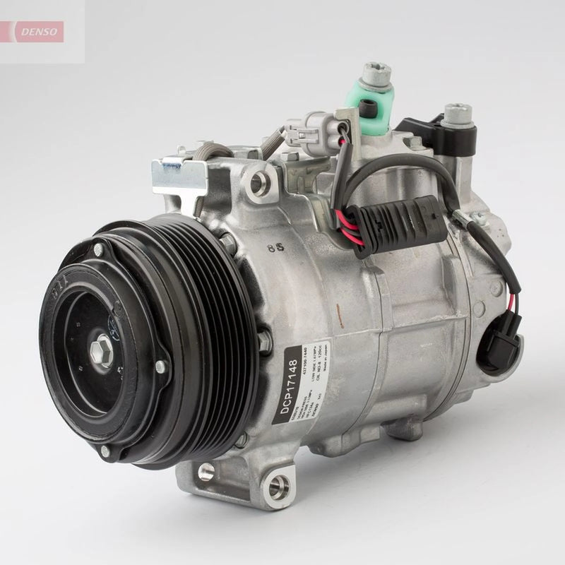Denso Air Conditioning Compressor fits Mercedes-Benz C-Class 2011 on 204.303