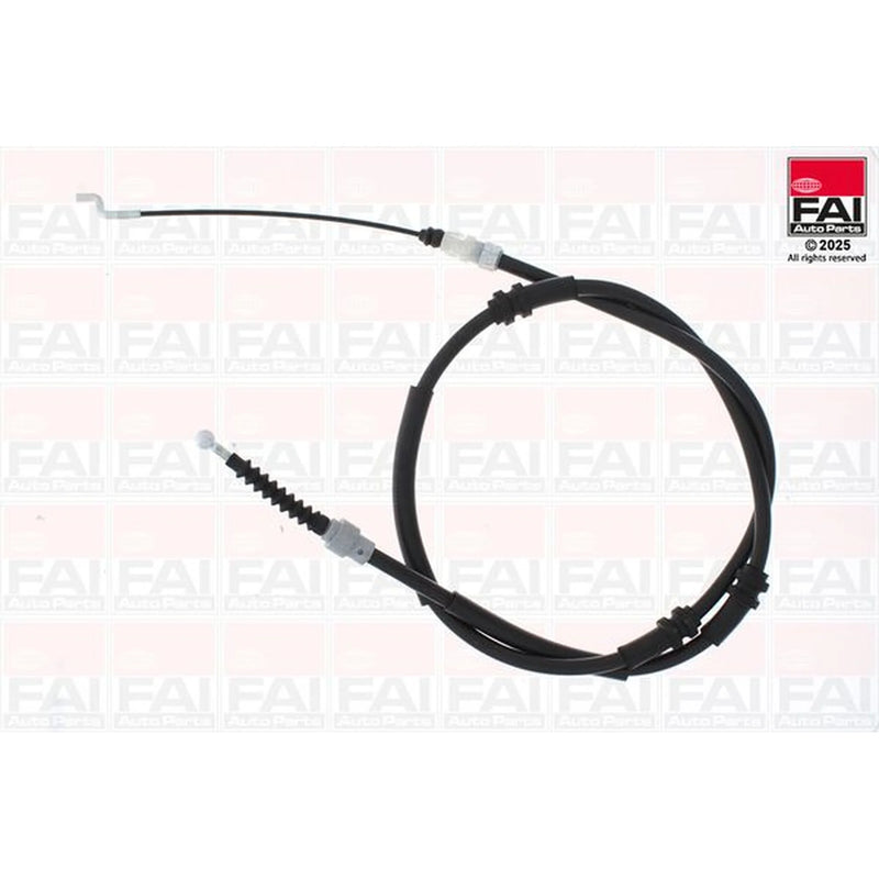 FAI Handbrake Cable Left Rear fits VW Multivan 2009-2015 2.0