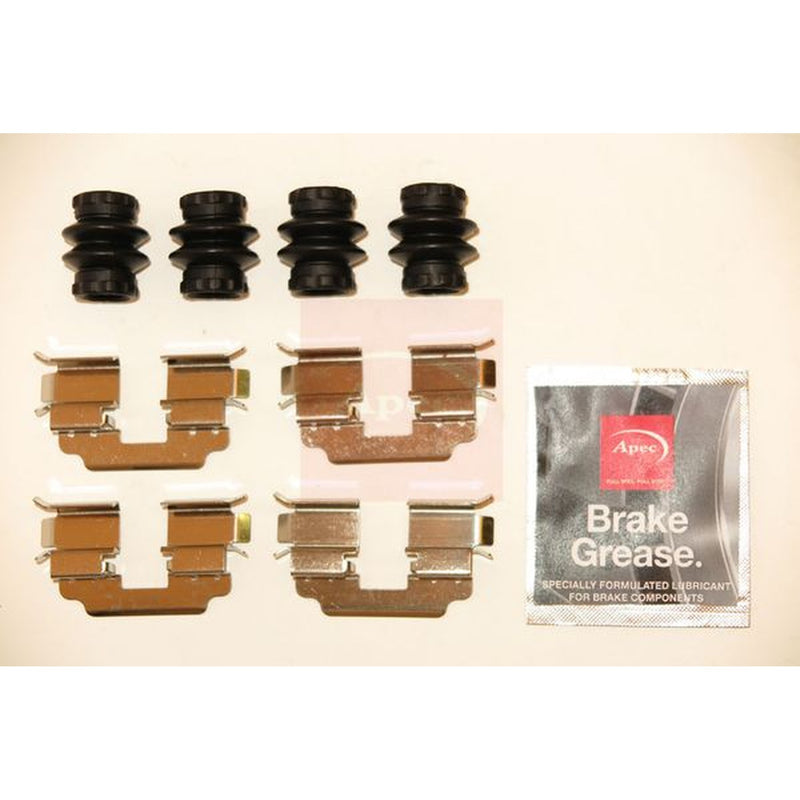 Apec Brake Pad Accessory Fitting Kit Rear fits Mercedes-Benz A-Class 2012-2018