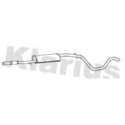 Klarius Box With Centre Pipe Centre fits Citroën Nemo 2010 on 1.3