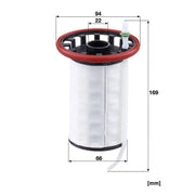MANN-FILTER Fuel Filter Element