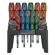 Sealey Hammer-Thru Screwdriver Hex Key & Bit Set 44pc S01106 Sealey - Dynamic Drive