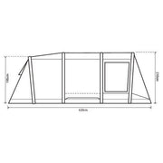 Outdoor Revolution Atom 600 Including Footprint Family Tent Outdoor Revolution - Dynamic Drive