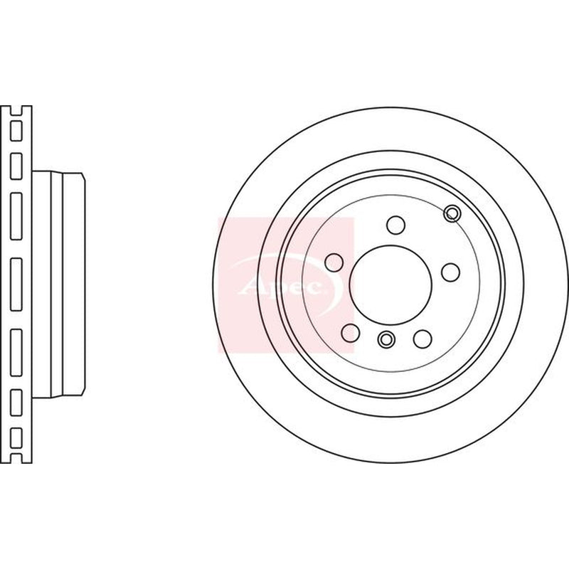 Apec Front & Rear Brake Discs & Pads fits Land Rover Range Rover 2006-2012