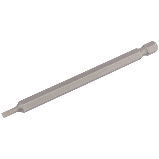Draper Plain Slot Insert Bit, 3mm, 1/4" Hex, 100mm Long (Pack of 1) 64341 Draper - Dynamic Drive
