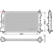 Denso Engine Radiator DRM20078