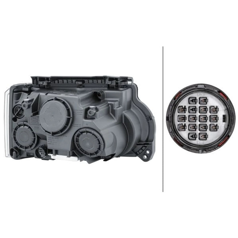 Hella Headlight Headlamp W5W Left fits Land Rover Range Rover 2002-2012