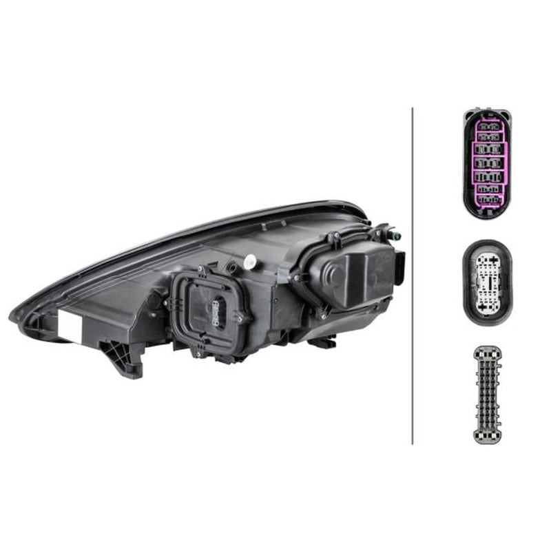 Hella Headlight Headlamp LED Right fits Porsche Panamera 2013-2016 3.0 3.6 4.8