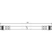 Apec Brake Hydraulic Hose Line Rear HOS3297