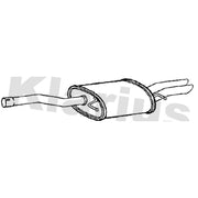 Klarius Box With Tail Pipe Rear fits VW Passat B6 2005-2010 2.0