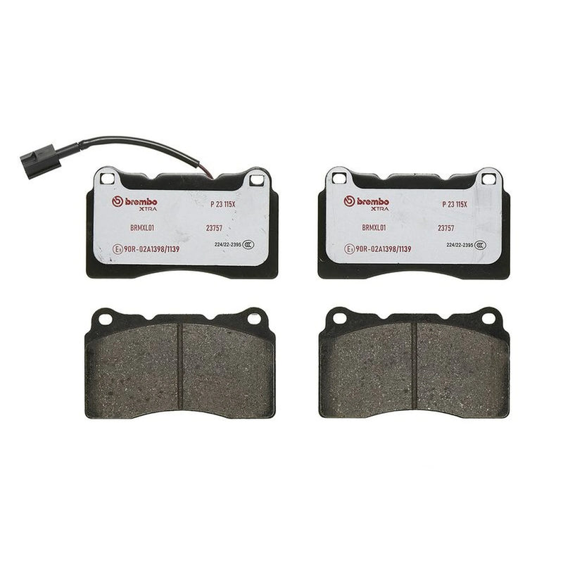 Brembo Front Brake Pad Set fits Alfa Romeo 159 2005-2012 1.8 1.9 2.0 2.2 2.4 3.2