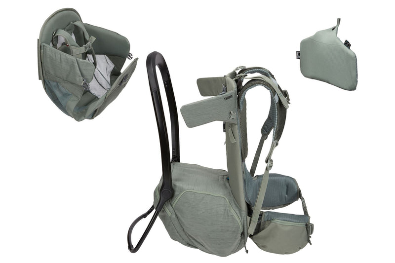Thule Sapling baby rucksack agave green Baby backpack Thule - Bars 4 Cars