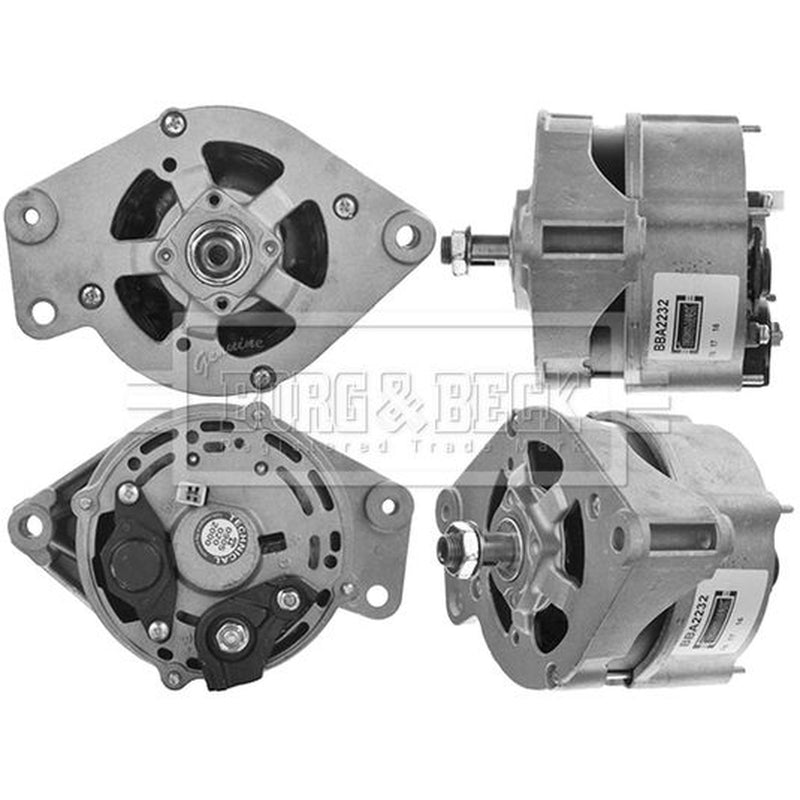 Borg & Beck Car Alternator 12V fits Seat Ibiza 1993-1999 1.0 1.3