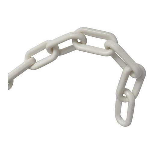 Faithfull Plastic Chain 8mm x 12.5m White Faithfull - NN4 Online