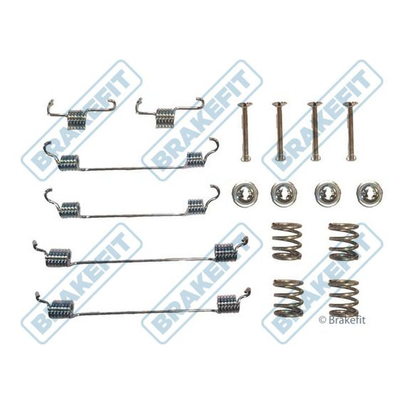 Apec Brake Shoe Accessory Kit Rear fits Citroën C1 2005-2014 1.0 1.4