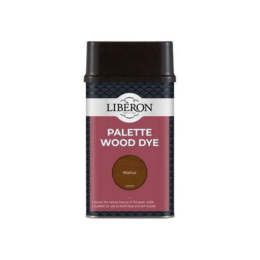 Liberon Palette Wood Dye Walnut 500ml Liberon - Dynamic Drive