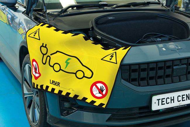 Laser EV Service Preparation Pack - 8858 Laser - Dynamic Drive