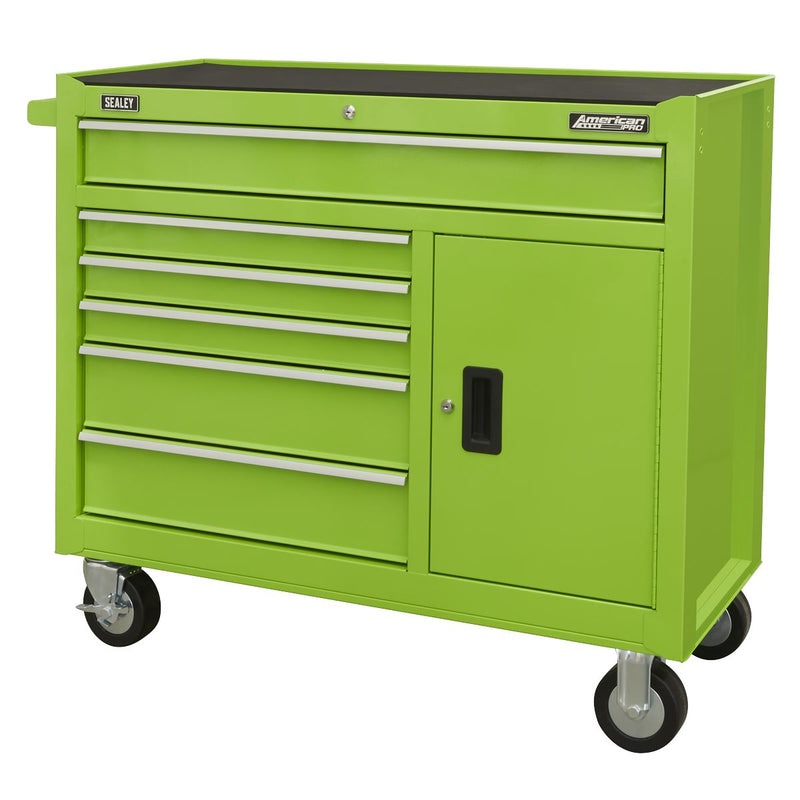 American Pro American PRO Rollcab 6 Drawer - Green AP4106HV American Pro - Dynamic Drive