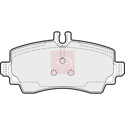 Apec Front Brake Pad Set PAD993