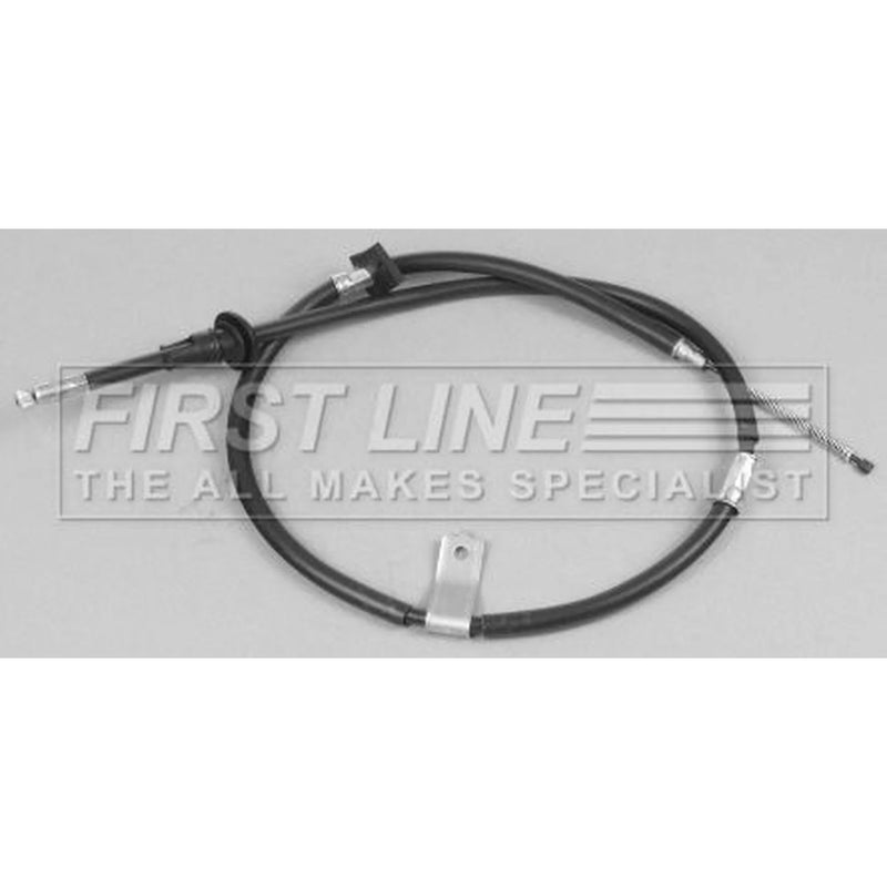 First Line Handbrake Cable Right Rear fits Hyundai Accent 1994-2000 1.3 1.5