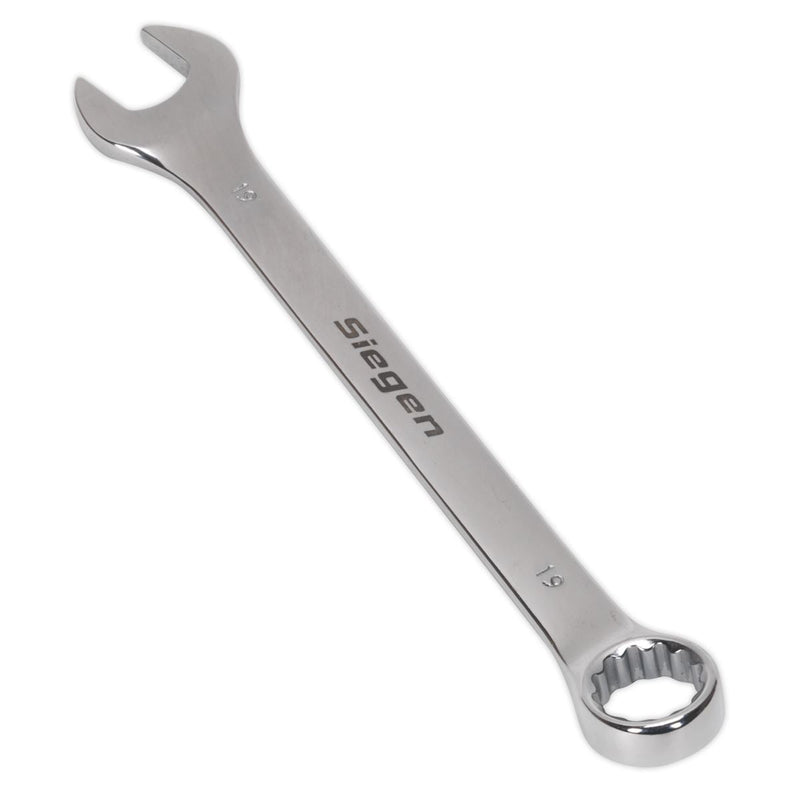 Sealey Combination Spanner 19mm S01019 Siegen by Sealey - Dynamic Drive