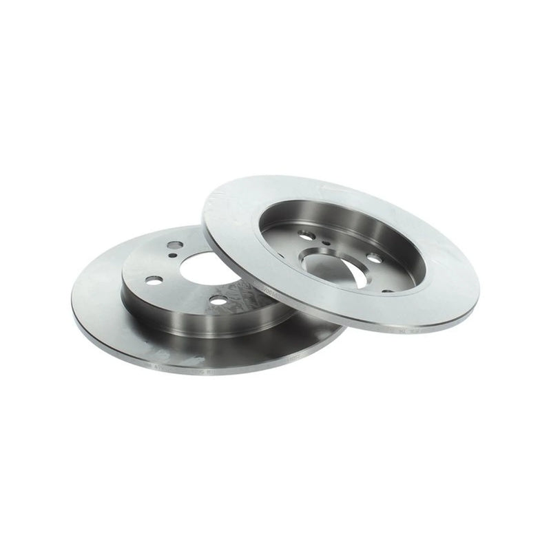 Bosch Rear Brake Solid Discs & Pads fits Toyota Auris 2010-2012 1.8