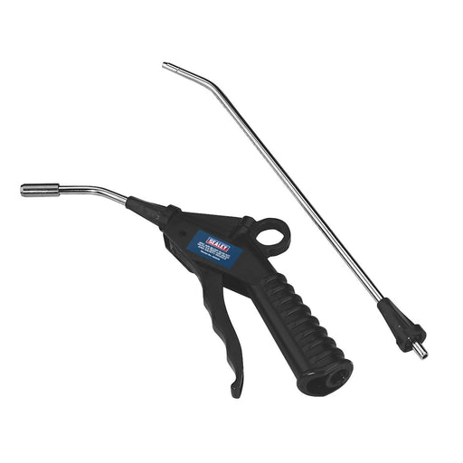 Sealey Air Blow Gun Kit 4pc with 1/4"BSP Air Inlet and Safety Nozzle SA914 Sealey - Dynamic Drive