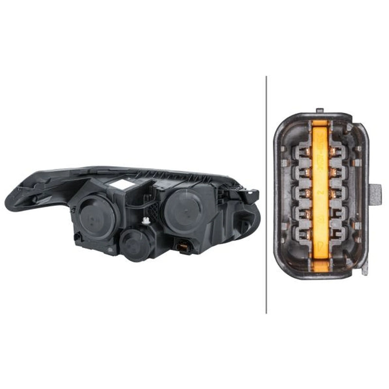 Hella Headlight Headlamp W5W Left fits Citroën C3 Picasso 2008-2017 1.2 1.4 1.6