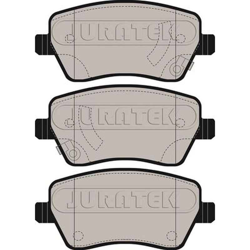 Juratek Front & Rear Brake Discs & Pads fits Renault Megane IV 2015 on
