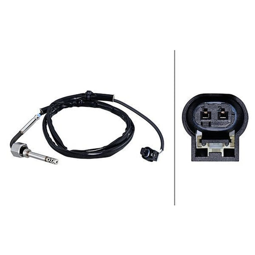 Hella Exhaust Gas Temperature Sensor after soot particulate f fits Chrysler 300C