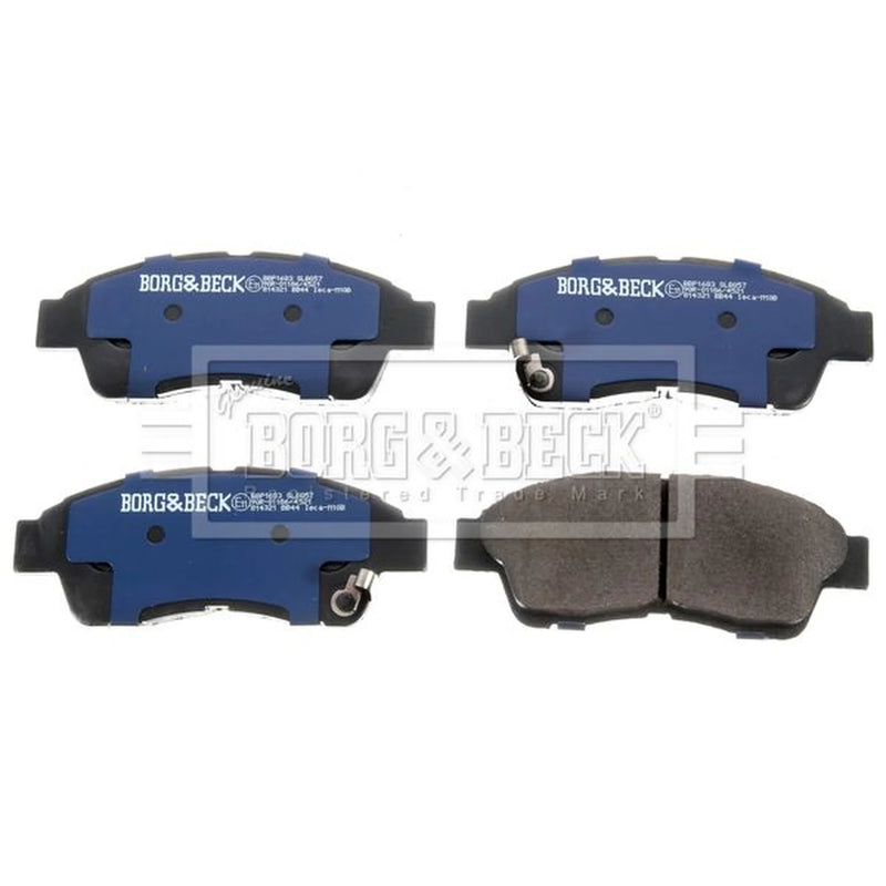 Borg & Beck Front Brake Vented Discs & Pads fits Toyota Corona 1991-1996 1.8