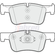Fahren Front Brake Pad Set FBP3290
