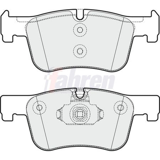 Fahren Front Brake Pad Set FBP3290
