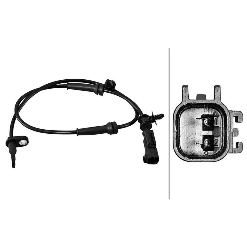 Hella ABS Wheel Speed Sensor Front fits Tesla Model X 2015-2017