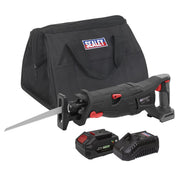 Sealey Brushless Reciprocating Saw 20V 4Ah SV20 Series Kit CP20VRSXKIT1 Sealey - Dynamic Drive