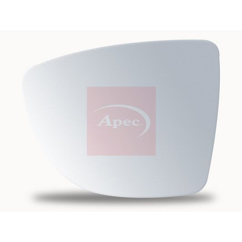 Apec Exterior Wing Mirror Glass Left fits Nissan Micra V 2016 on 0.9 1.0 1.5