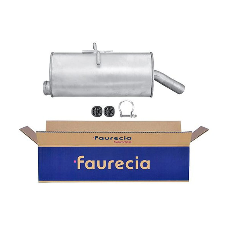 Hella End Silencer Rear fits Citroën Berlingo / Berlingo First 1999-2011 1.6 2.0