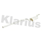Klarius Box With Centre Pipe Centre fits Ford C-Max 2007-2010 1.8